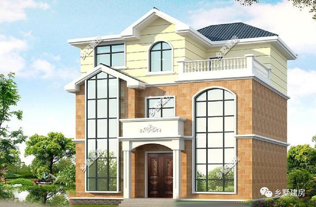 兩棟實力款三層別墅設計圖，隨便建哪一棟，輕松抱得美人歸。