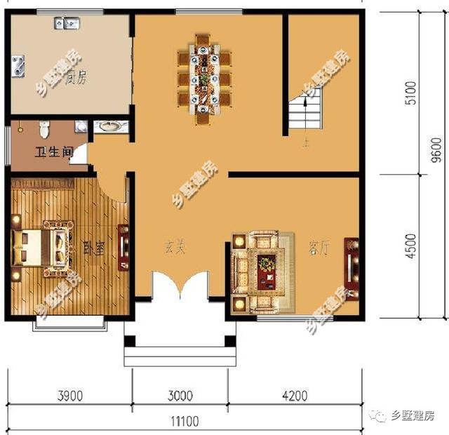 兩棟實力款三層別墅設計圖，隨便建哪一棟，輕松抱得美人歸。