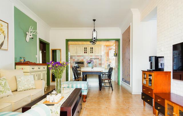 90平的新房子美式裝修，青春活力喜歡生機(jī)勃勃，特別喜歡。