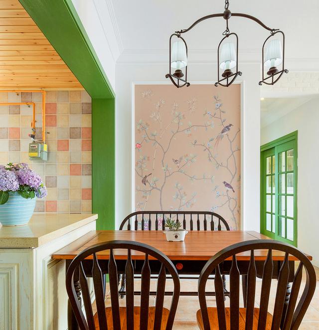 90平的新房子美式裝修，青春活力喜歡生機(jī)勃勃，特別喜歡。