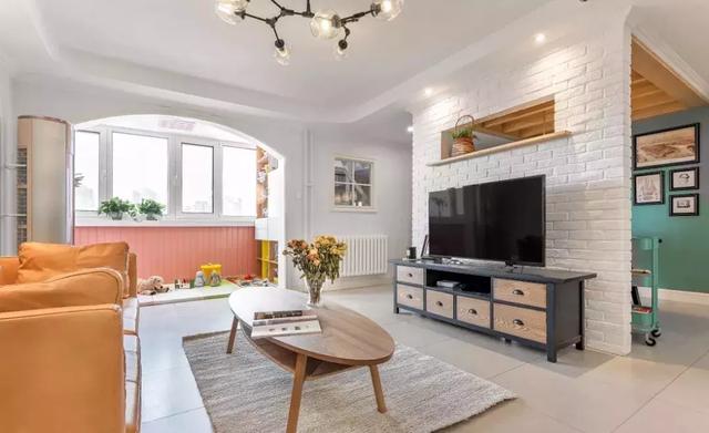 130㎡美式風(fēng)格裝修，采光，通風(fēng)，視野都還不錯(cuò)，完美。