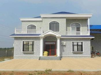 二層農(nóng)村自建房，外觀典雅大氣，空間規(guī)劃合理，很適合農(nóng)村建的一款。