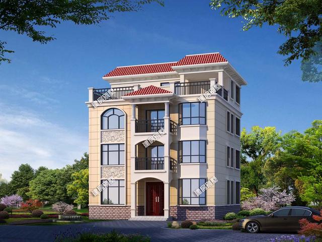 兩款造價(jià)40萬(wàn)以內(nèi)的四層別墅設(shè)計(jì)圖，兩款都雍容華貴，但又獨(dú)有千秋！