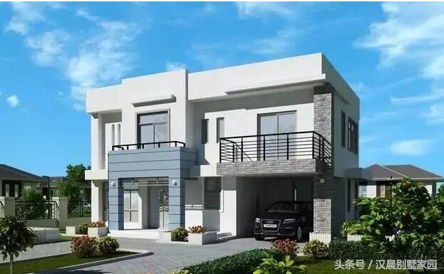 兩棟農(nóng)村現(xiàn)代別墅設(shè)計(jì)圖，“90后”建房的最愛！