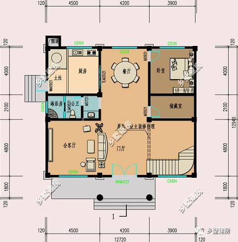 田園風(fēng)和中式風(fēng)的風(fēng)格都是農(nóng)村自建房朋友的喜好，你更中意哪一款呢？