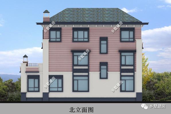 16x14米三層別墅設(shè)計圖，帶院子+花園，造價52萬左右，你覺得值嗎？