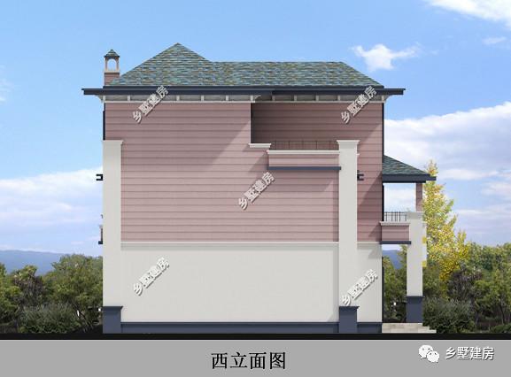 16x14米三層別墅設(shè)計圖，帶院子+花園，造價52萬左右，你覺得值嗎？