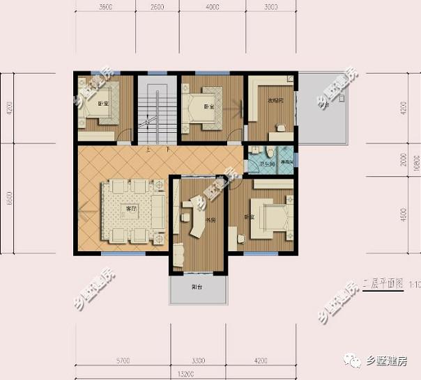 16x14米三層別墅設(shè)計圖，帶院子+花園，造價52萬左右，你覺得值嗎？