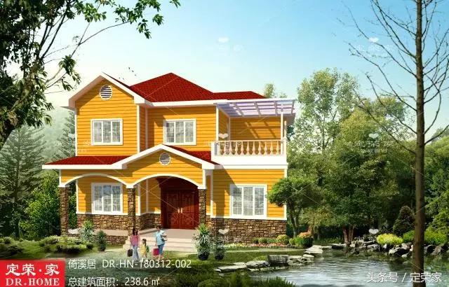 推薦兩款占地小的二層別墅設計圖，帶車庫，經(jīng)濟實用，結(jié)構(gòu)簡單。