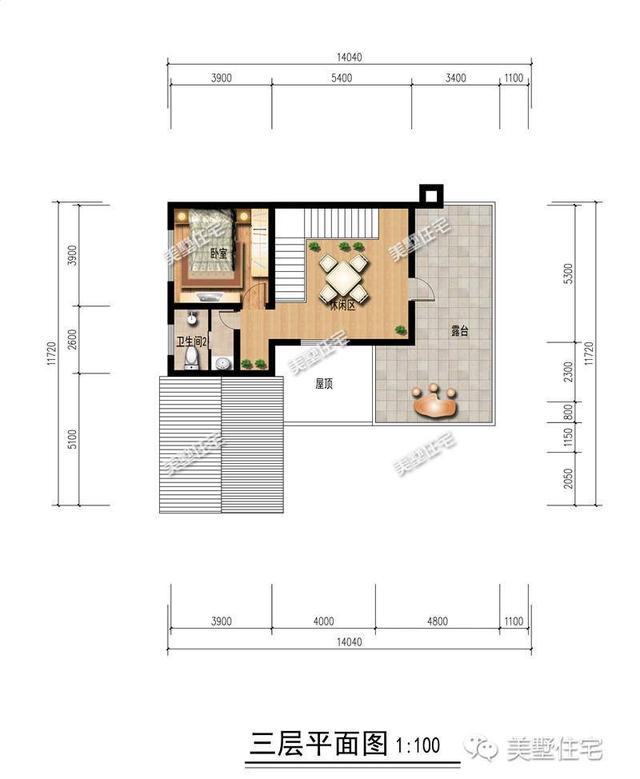 14X11米三層歐式別墅設(shè)計圖，主體造價約24-31萬，這樣簡單的三層別墅你們喜歡嗎？