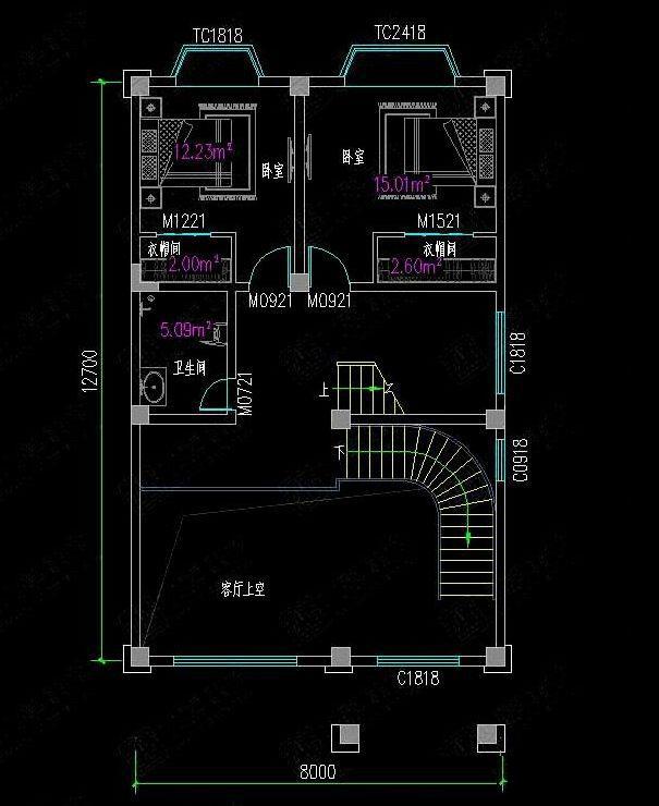 三棟8X12米四層農(nóng)村小戶型設(shè)計(jì)圖，適合家里人口多的居住，比城里別墅還好看！