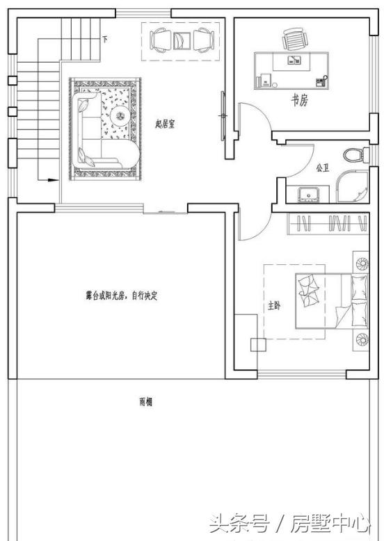 二層中式別墅設(shè)計(jì)圖，菜園陽(yáng)光房應(yīng)有盡有，造價(jià)27萬(wàn)，給父母養(yǎng)老必選的一套。
