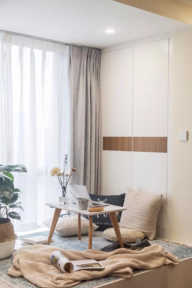 北歐風裝修56平單身公寓，溫馨浪漫。