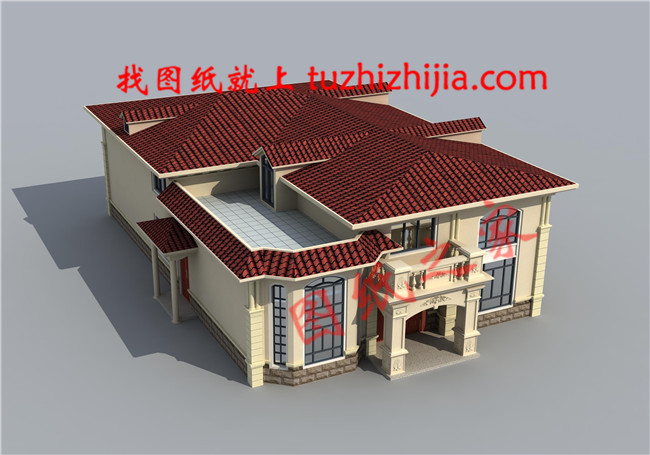 小開間大進(jìn)深的二層別墅設(shè)計(jì)圖紙，建在農(nóng)村就是一道風(fēng)景