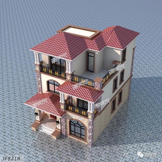 102平三層別墅設計圖，造價也不高，才二十幾萬，布局也很實用，好房子，一定要建一棟在老家。