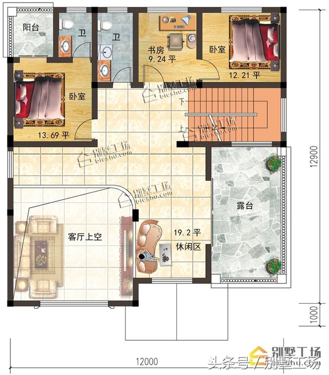 兩款造價35萬三層農(nóng)村別墅設(shè)計圖，帶挑空客廳+車庫，你不打算來一套嗎？