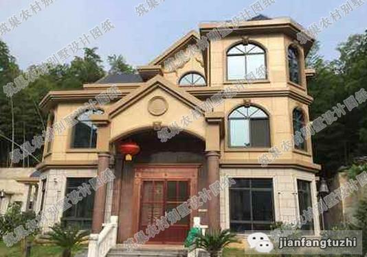 13×12米三層歐式別墅設(shè)計(jì)圖，豪華大氣，遠(yuǎn)遠(yuǎn)看去如同城堡一般，建成效果一級棒！