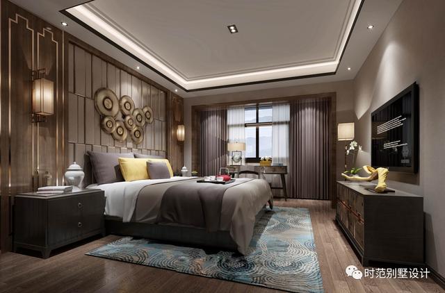 6室3廳兩層新中式別墅設計圖，帶大露臺+書房，很適合農(nóng)村自建。