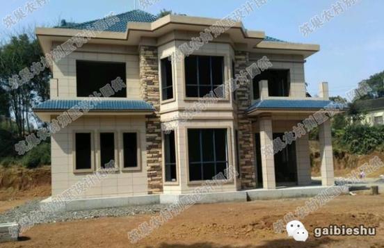 2024受歡迎的30萬以內二層歐式自建房，客廳挑空款+平層款，造價25萬！