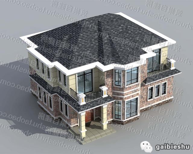 2024受歡迎的30萬以內二層歐式自建房，客廳挑空款+平層款，造價25萬！