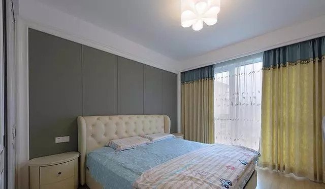 125平三室兩廳簡約風(fēng)格裝修，電視墻居然還能收納?