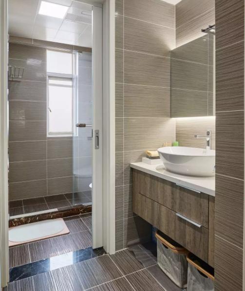 120平三居室美式風(fēng)格裝修，效果很不錯。