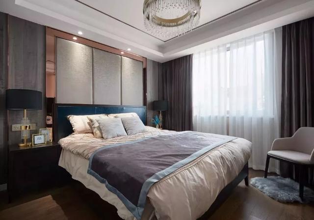 120平三居室美式風(fēng)格裝修，效果很不錯。