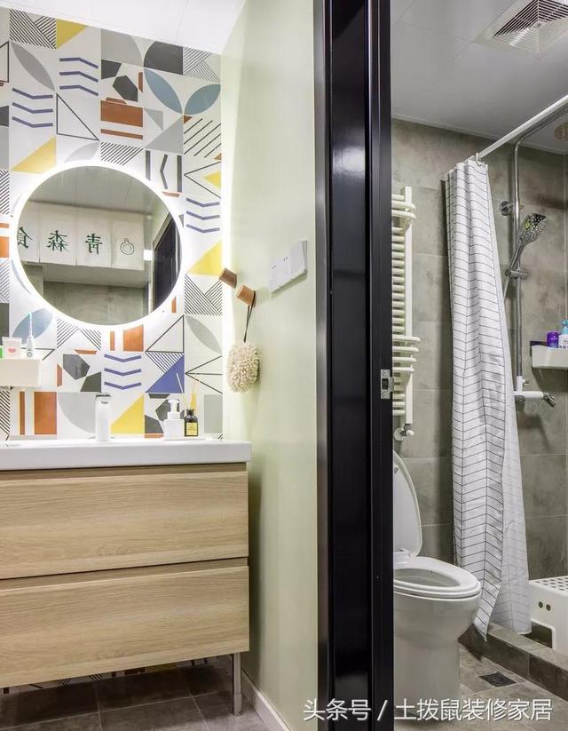 132㎡婚房北歐+日式混搭風(fēng)裝修，高顏值，臥室的配色特特別美。