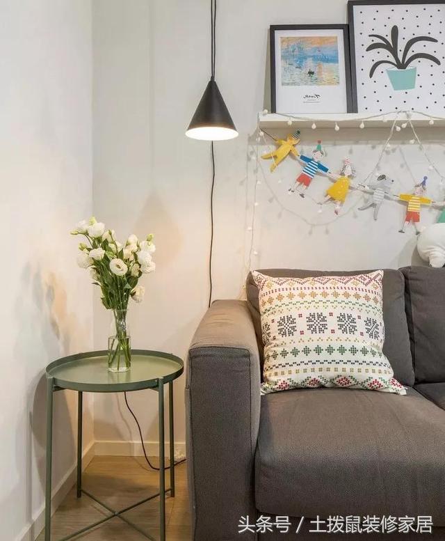 132㎡婚房北歐+日式混搭風(fēng)裝修，高顏值，臥室的配色特特別美。