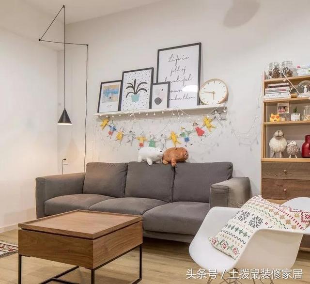 132㎡婚房北歐+日式混搭風(fēng)裝修，高顏值，臥室的配色特特別美。