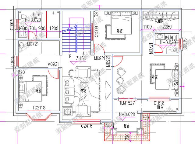 14×10米二層平屋頂農(nóng)村自建房，美觀大氣，造價28萬。