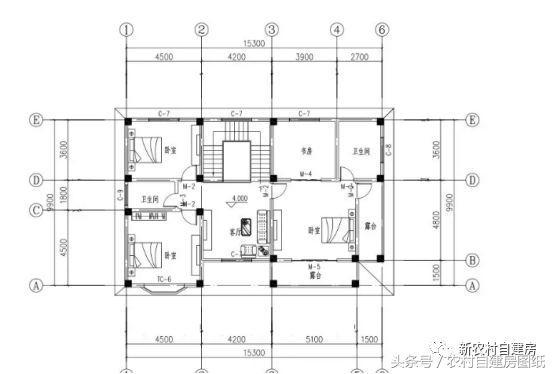 占地133平方米的二層小別墅設(shè)計圖，外觀樸素大方，造價劃算不到25萬。