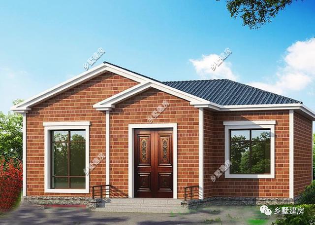 三棟一層別墅設(shè)計(jì)圖，僅僅需要10萬元就能建成，美觀又經(jīng)濟(jì)，養(yǎng)老房的最佳選擇！