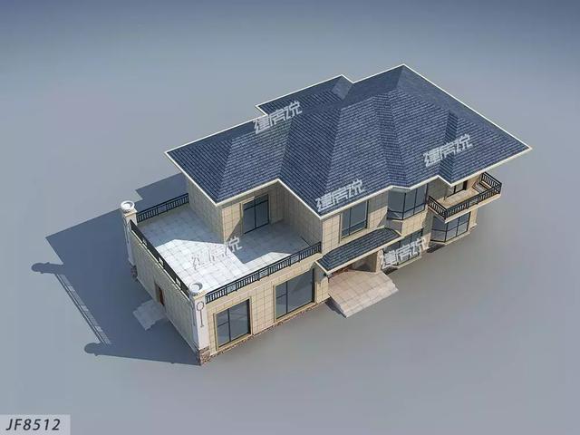 20X9米二層別墅設(shè)計圖，兩面寬，小進深，保證美到驚艷鄰里八鄉(xiāng)。