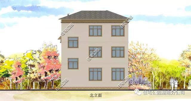 10.1X10.5米三層簡(jiǎn)歐式別墅設(shè)計(jì)圖，精致又好看。