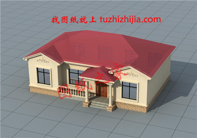 農(nóng)村10萬(wàn)元一層小別墅設(shè)計(jì)圖，農(nóng)村一層自建房屋設(shè)計(jì)圖