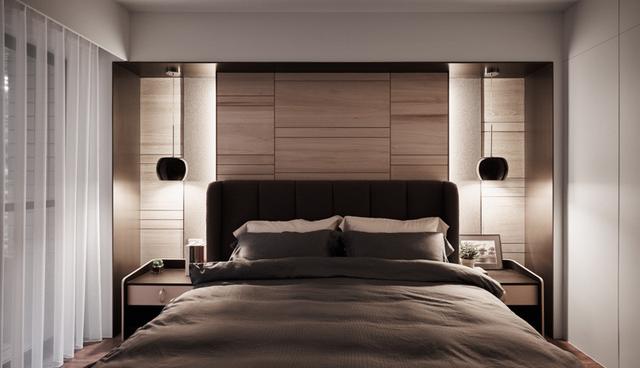 60平新房裝修，尤其是電視墻吸眼，當(dāng)隔斷用。