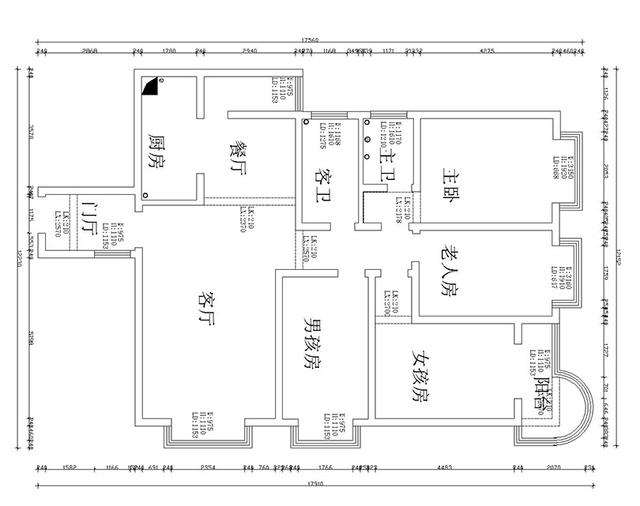 138平四室現(xiàn)代簡(jiǎn)約風(fēng)裝修，溫馨，簡(jiǎn)潔，明朗，全包17萬。