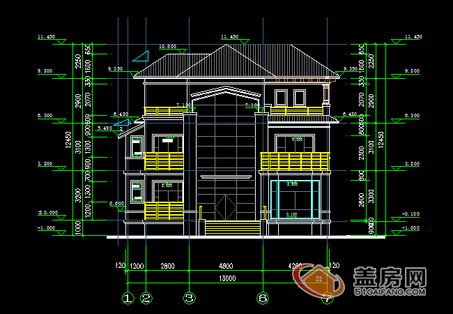 占地150平米的現(xiàn)代風三層別墅設(shè)計圖，帶大露臺和健身房，造價35萬