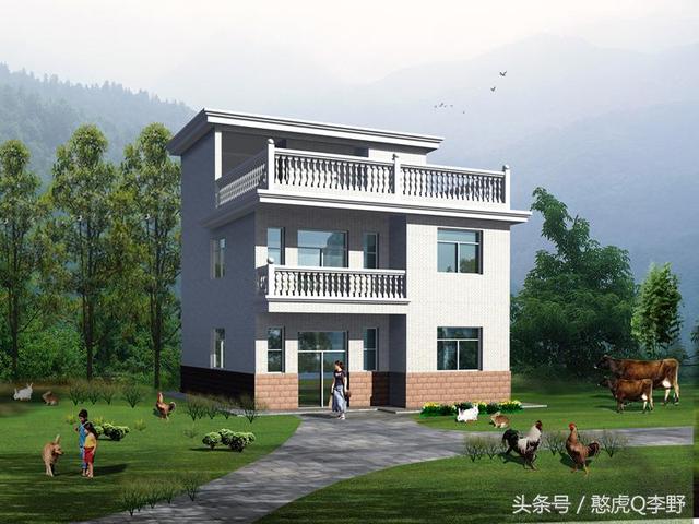 5款造價30萬的三層別墅設(shè)計圖，各有各的好看，你喜歡哪一款？