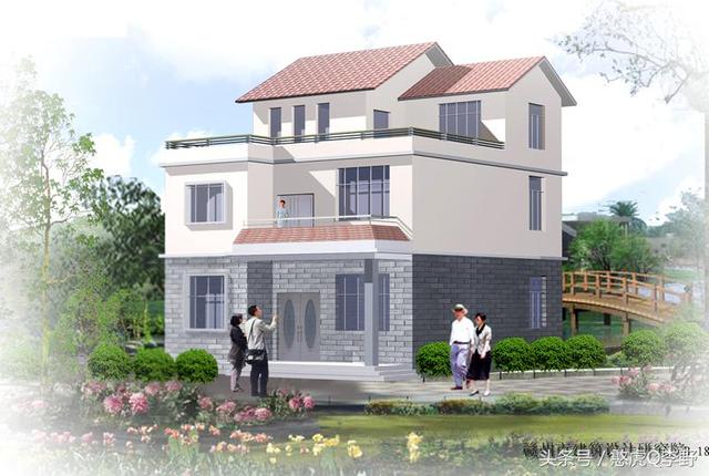 5款造價30萬的三層別墅設(shè)計圖，各有各的好看，你喜歡哪一款？