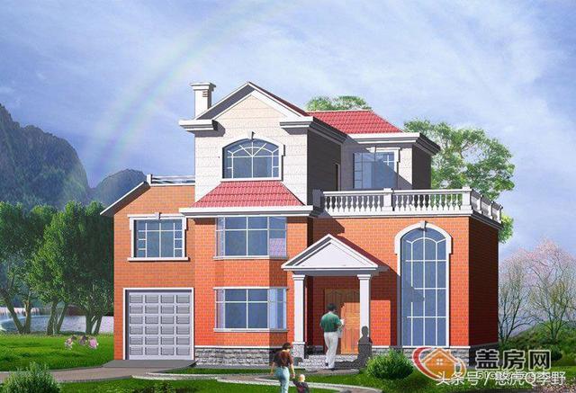 農(nóng)村30萬三層別墅設(shè)計圖，經(jīng)濟實用，外觀漂亮大氣，7款戶型任你挑。
