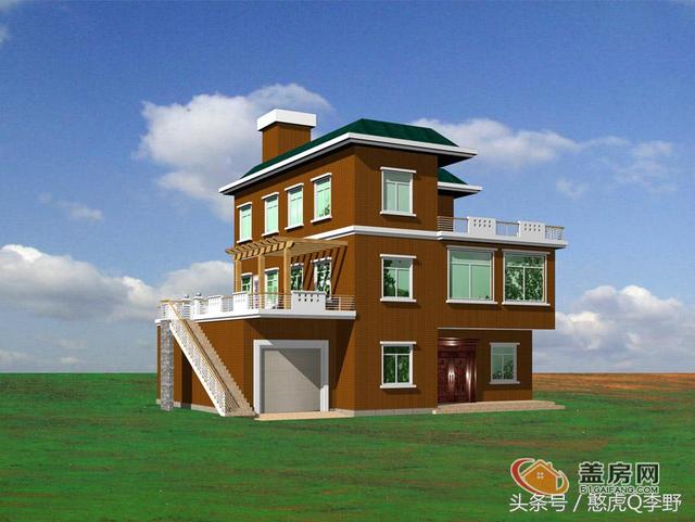 農(nóng)村30萬三層別墅設(shè)計圖，經(jīng)濟實用，外觀漂亮大氣，7款戶型任你挑。