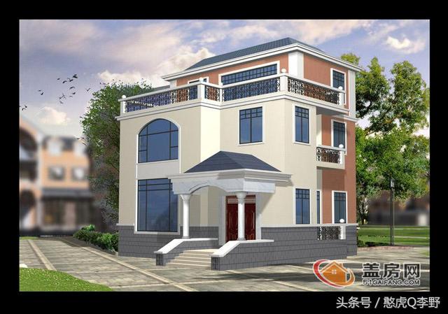 農(nóng)村30萬三層別墅設(shè)計圖，經(jīng)濟實用，外觀漂亮大氣，7款戶型任你挑。