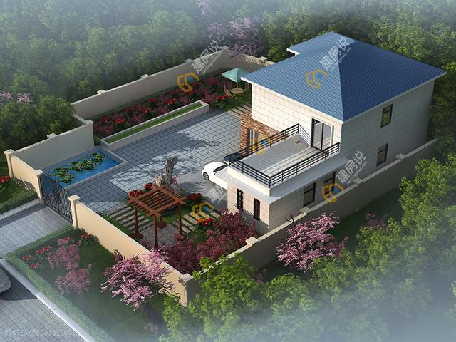 分享15款帶車(chē)庫(kù)別墅設(shè)計(jì)圖，每一款都很別致