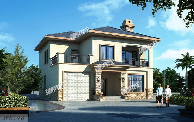 分享15款帶車(chē)庫(kù)別墅設(shè)計(jì)圖，每一款都很別致