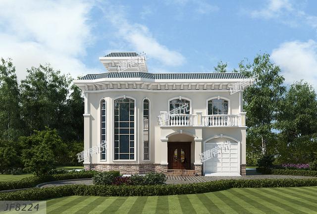 分享15款帶車(chē)庫(kù)別墅設(shè)計(jì)圖，每一款都很別致