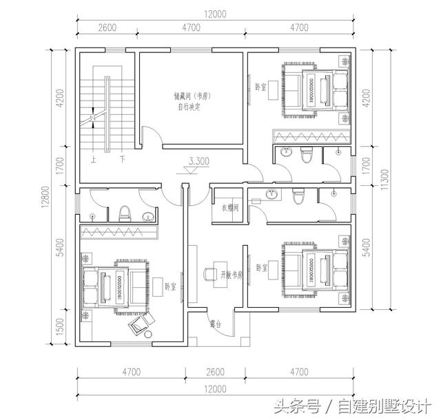 適合農(nóng)村修建的簡(jiǎn)歐風(fēng)格三層別墅設(shè)計(jì)圖，雙餐廳設(shè)計(jì)適合大家庭