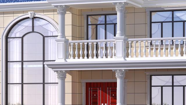 三層別墅設計圖，穩(wěn)定性好又堅固，房子建的好，山竹來了也不怕