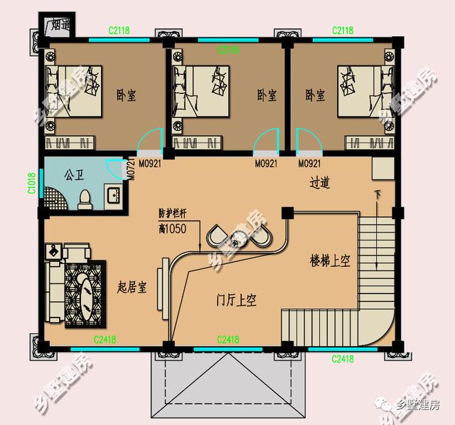分享2款農(nóng)村自建房設(shè)計圖，趁現(xiàn)在建房的最佳季節(jié)，趕快建起來吧